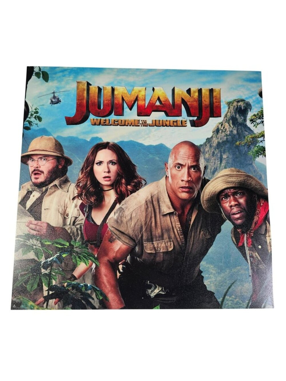Jumanji Welcome To The Jungle 14" REDBOX SIGN Plastic Movie Poster Ad